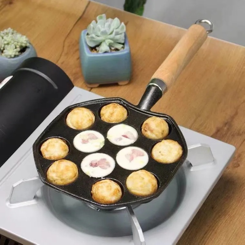 Commercial Kitchen Burner - Bakken Takoyaki Pan 14 Gaten Gift