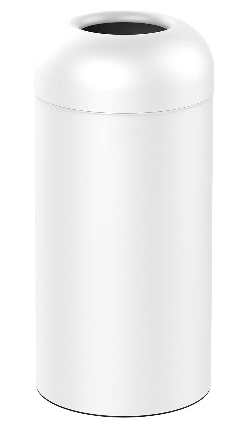 Commercial Kitchen Garbage Can - Wit geborsteld roestvrijstalen commerciële open afvalbak,