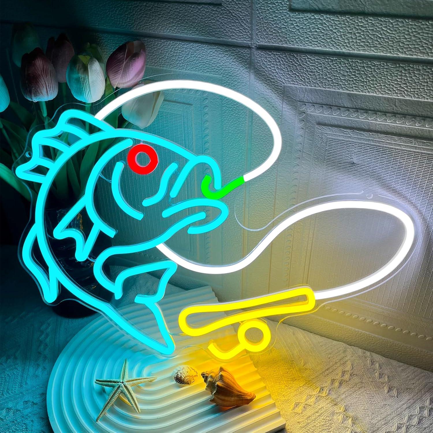 Commercial Kitchen Store - Visserij Neon Licht USB Dimbaar Vishaak