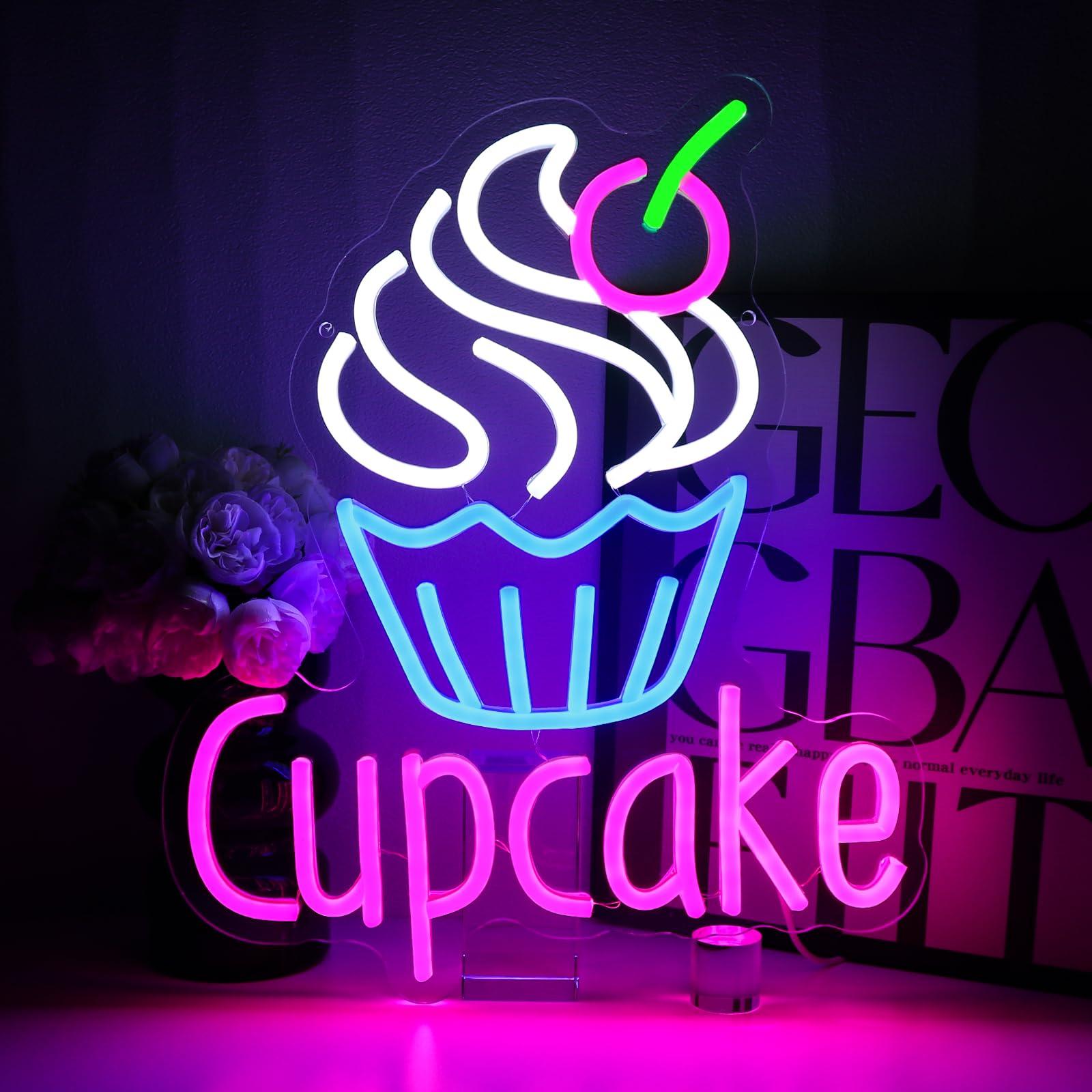 Commercial Kitchen Store - Cupcake Neon Sign voor Wall Decor