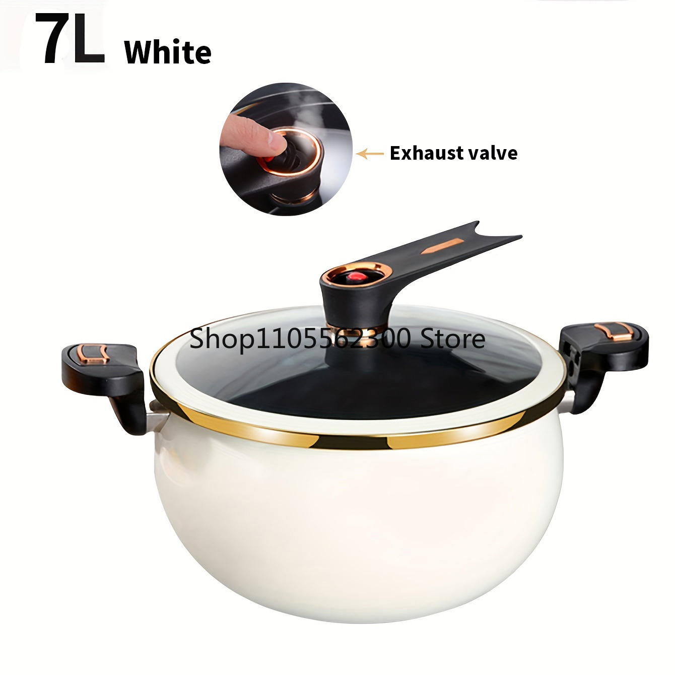 Soup Kettle Warmer - 7L Grote Capaciteit, 26cm, Geschikt voor
