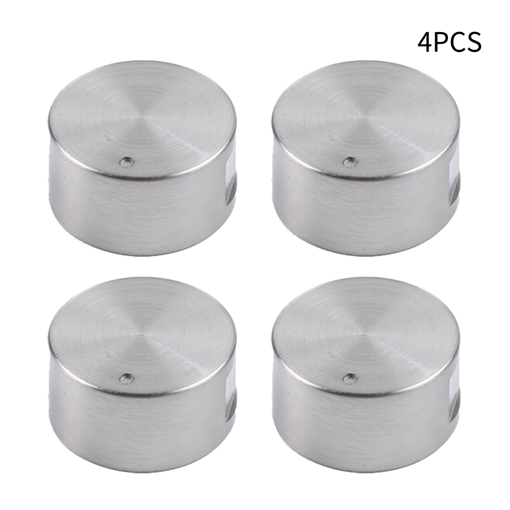 Commercial Kitchen Burner - 4 Stuks Draaischakelaars Ronde Knop Gasfornuis