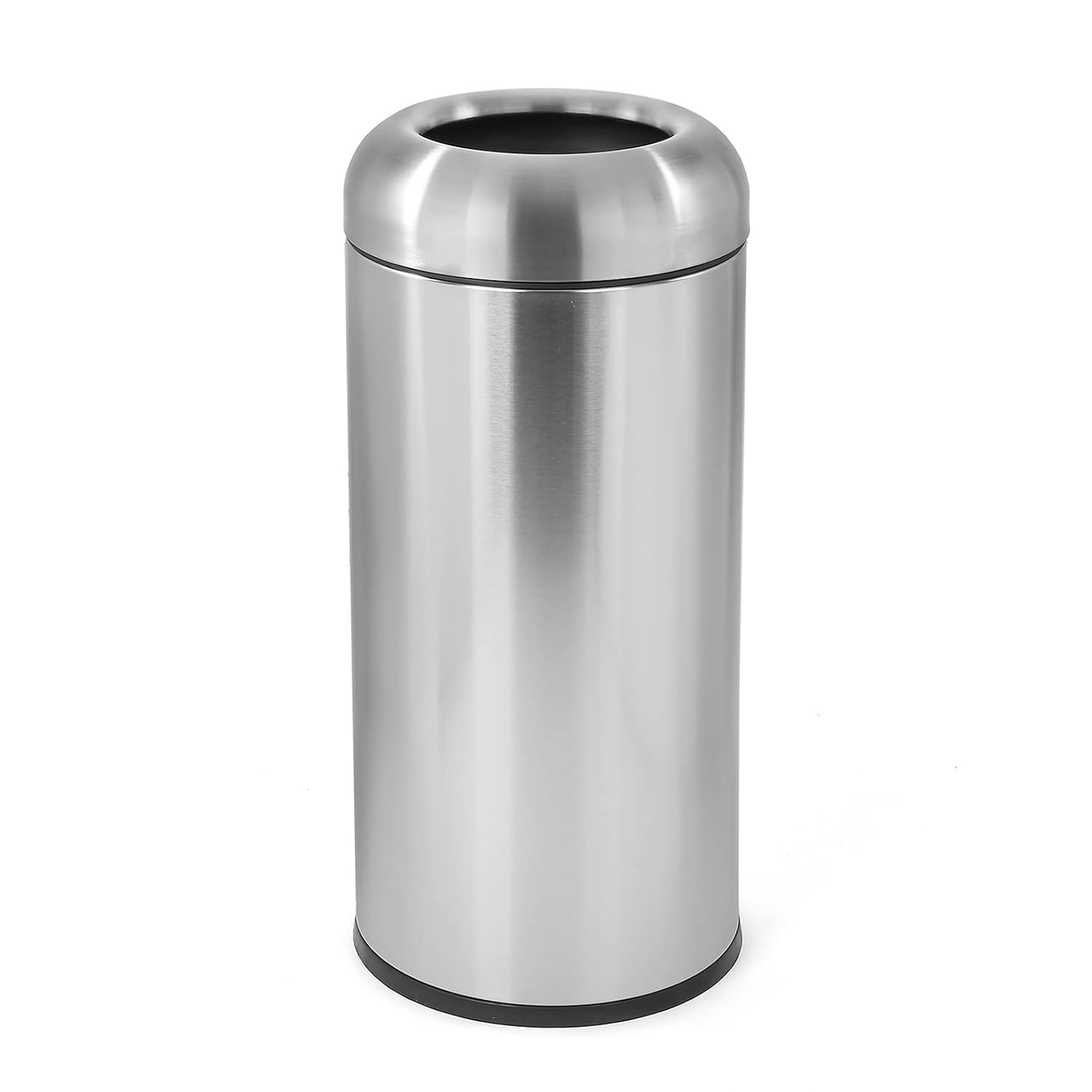 Commercial Kitchen Garbage Can - Grote roestvrijstalen afvalbak met deksel, robuuste