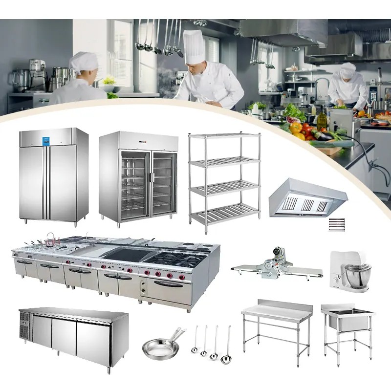 Commercial Kitchen Grill - Fabrikant van restaurantkookapparatuur Commerciële westerse keuken