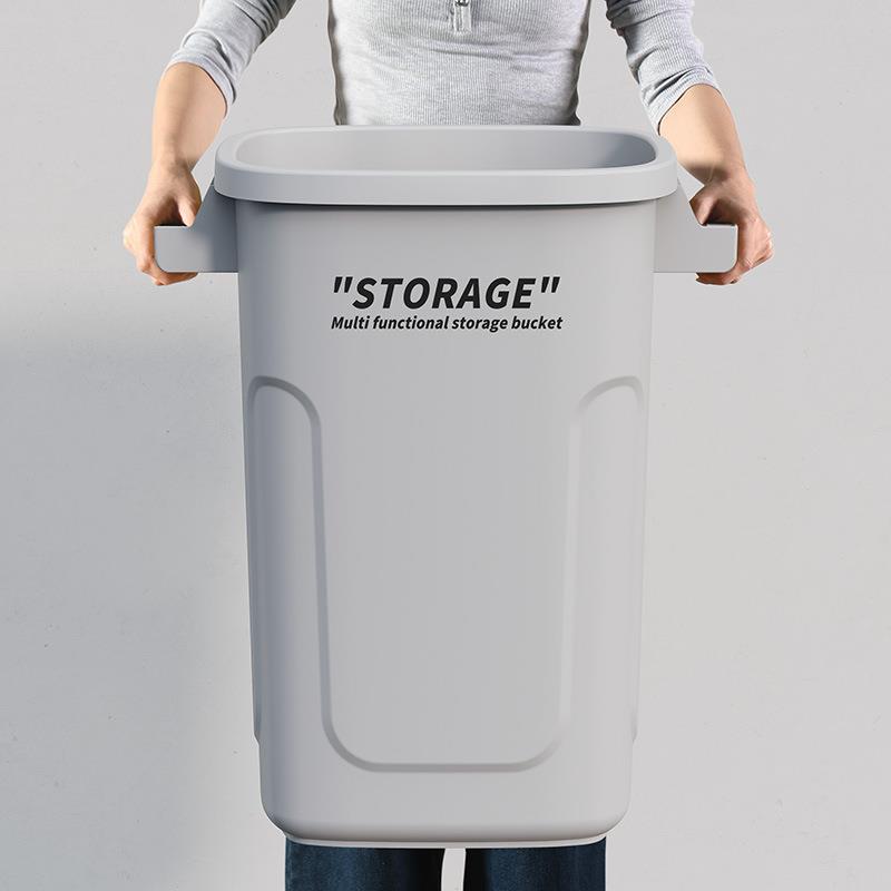Commercial Kitchen Garbage Can - Industriële stijl grote capaciteit buitenafvalbak hoge