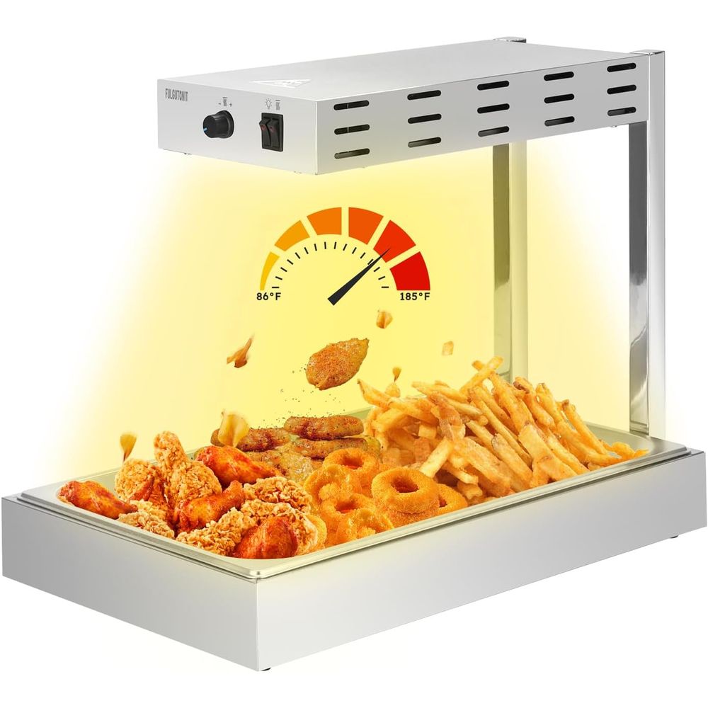 Commercial Kitchen And - Frietenverwarmer, commerciële warmte Lichte voedselverwarmer Thermostabiele