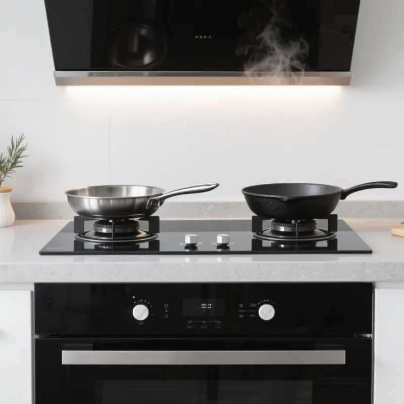 Commercial Kitchen Burner - 5-gaats gasfornuismatten, gasfornuismatten, hittebestendige vloermatten, geschikt