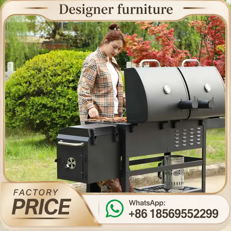 Commercial Kitchen Grill - Houtskool Gas BBQ Grill Rookloze Barbecue