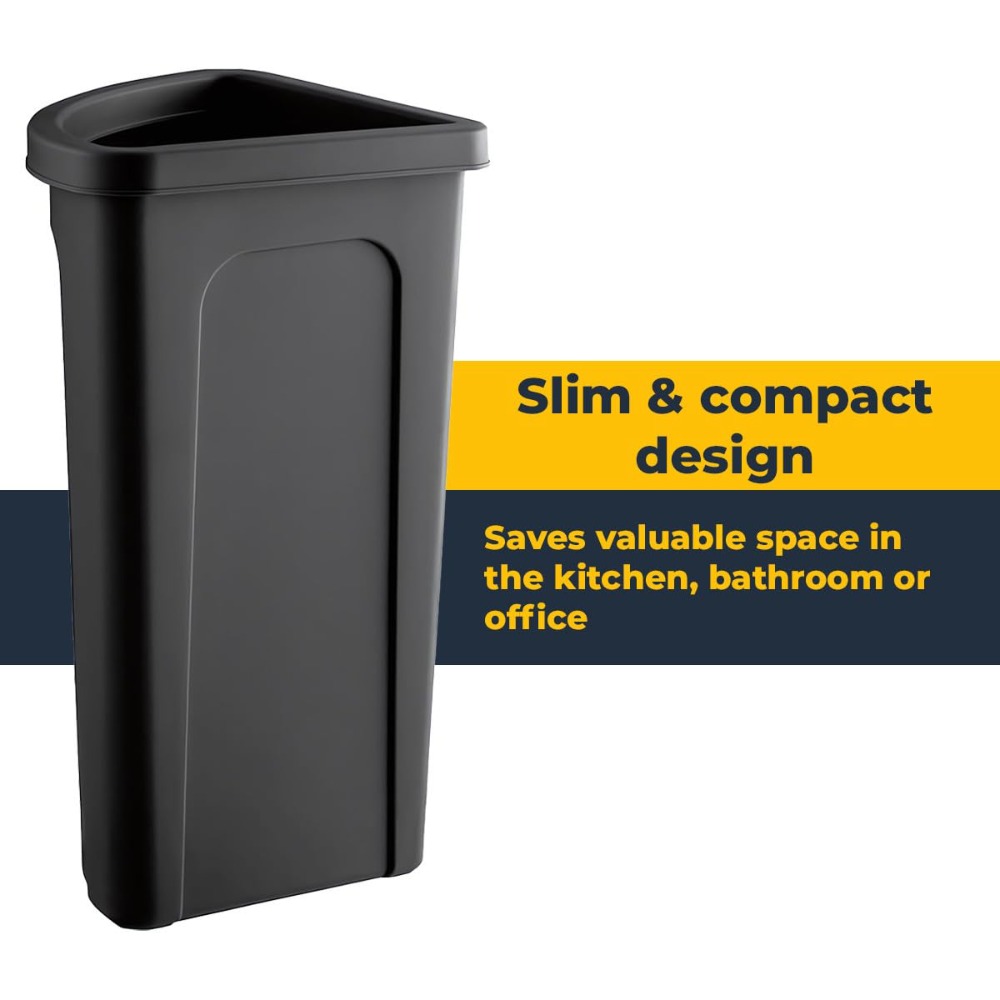 Grote keukenafvalbak van 21 ga - Commercial Kitchen Garbage Can recensie en prijs