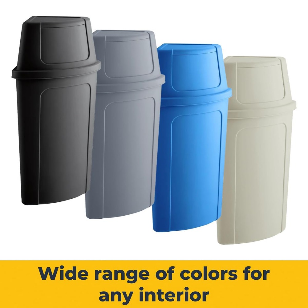 Grote keukenafvalbak van 21 ga - Commercial Kitchen Garbage Can recensie en prijs