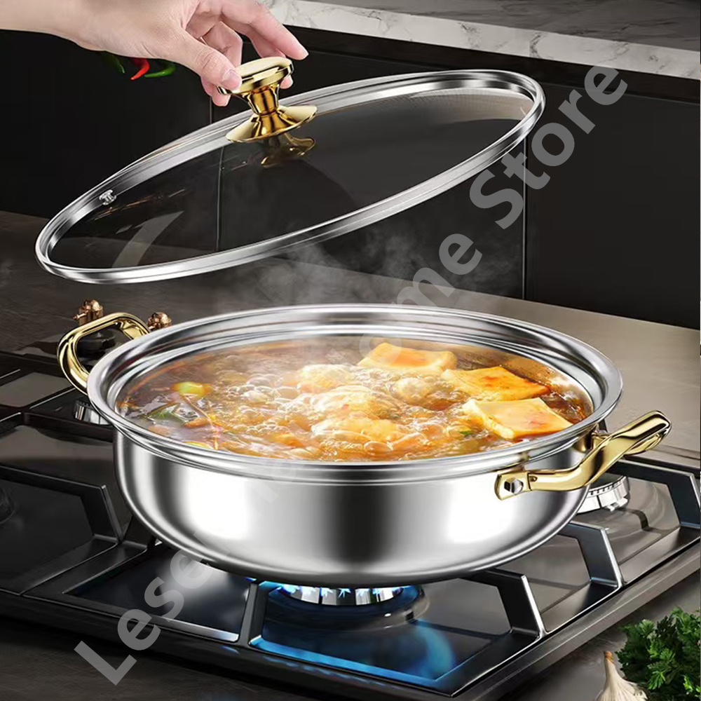 30 Cm Roestvrijstalen Soeppan  - Soup Kettle Warmer recensie en prijs
