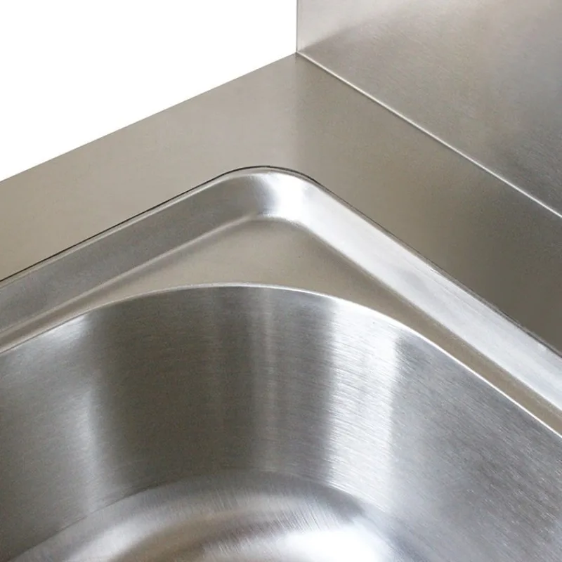 RVS vrijstaande spoelbak met w - Commercial Kitchen Faucets recensie en prijs