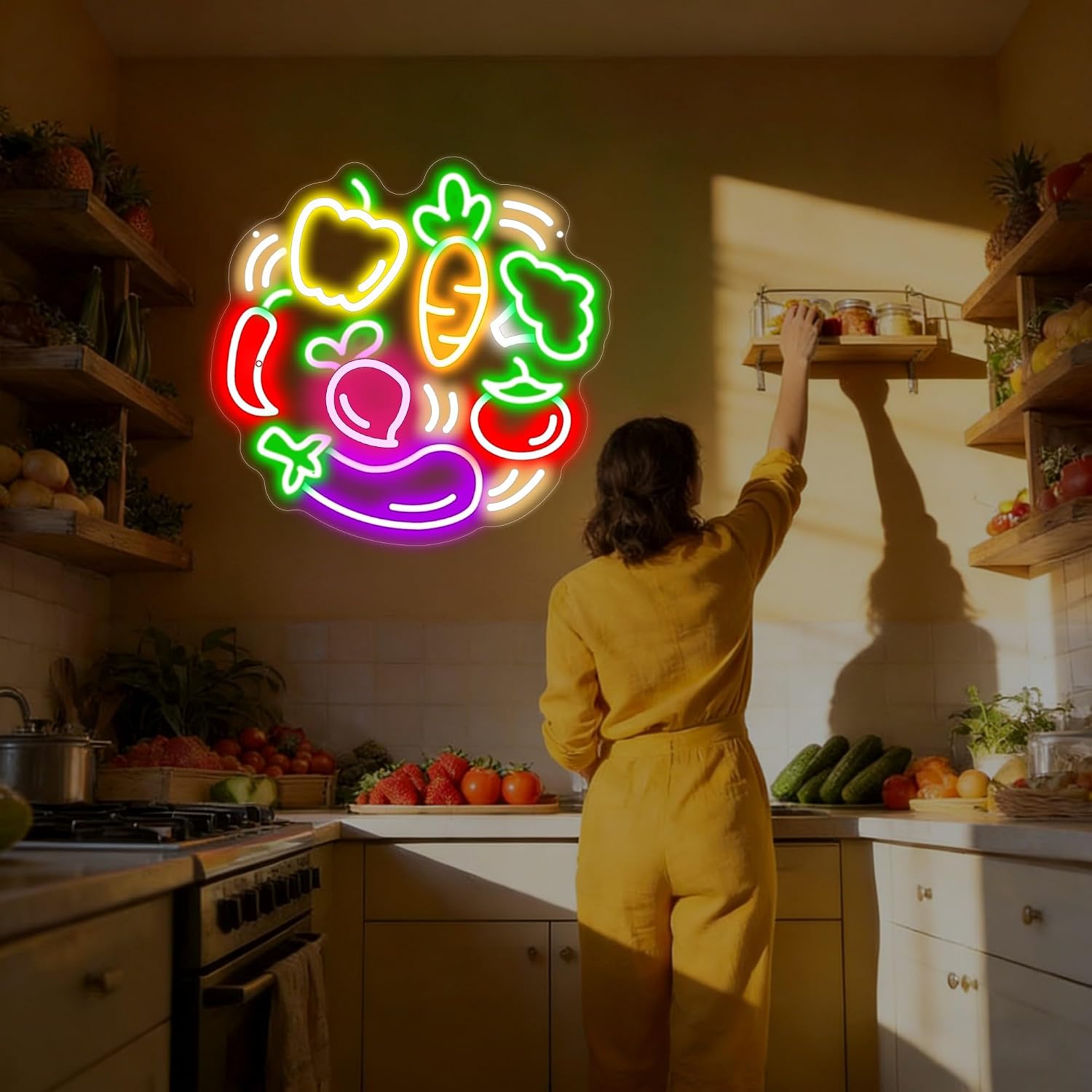 Groenten LED Neon Sign USB Neo - Commercial Kitchen Store recensie en prijs