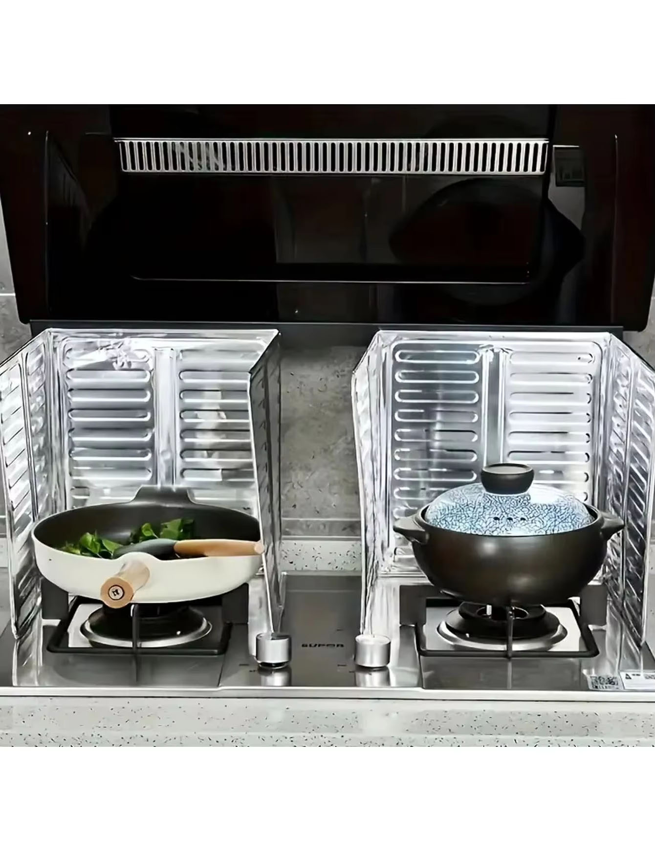 3-delige keukenoliebarrière, f - Commercial Kitchen Burner recensie en prijs