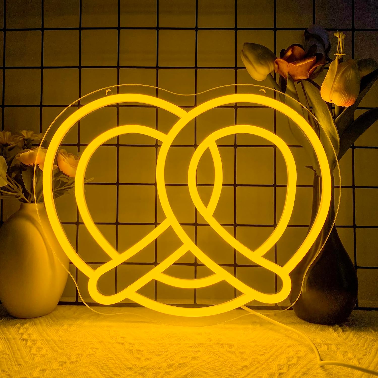 Pretzel LED Neonbord USB-aange - Commercial Kitchen Store recensie en prijs