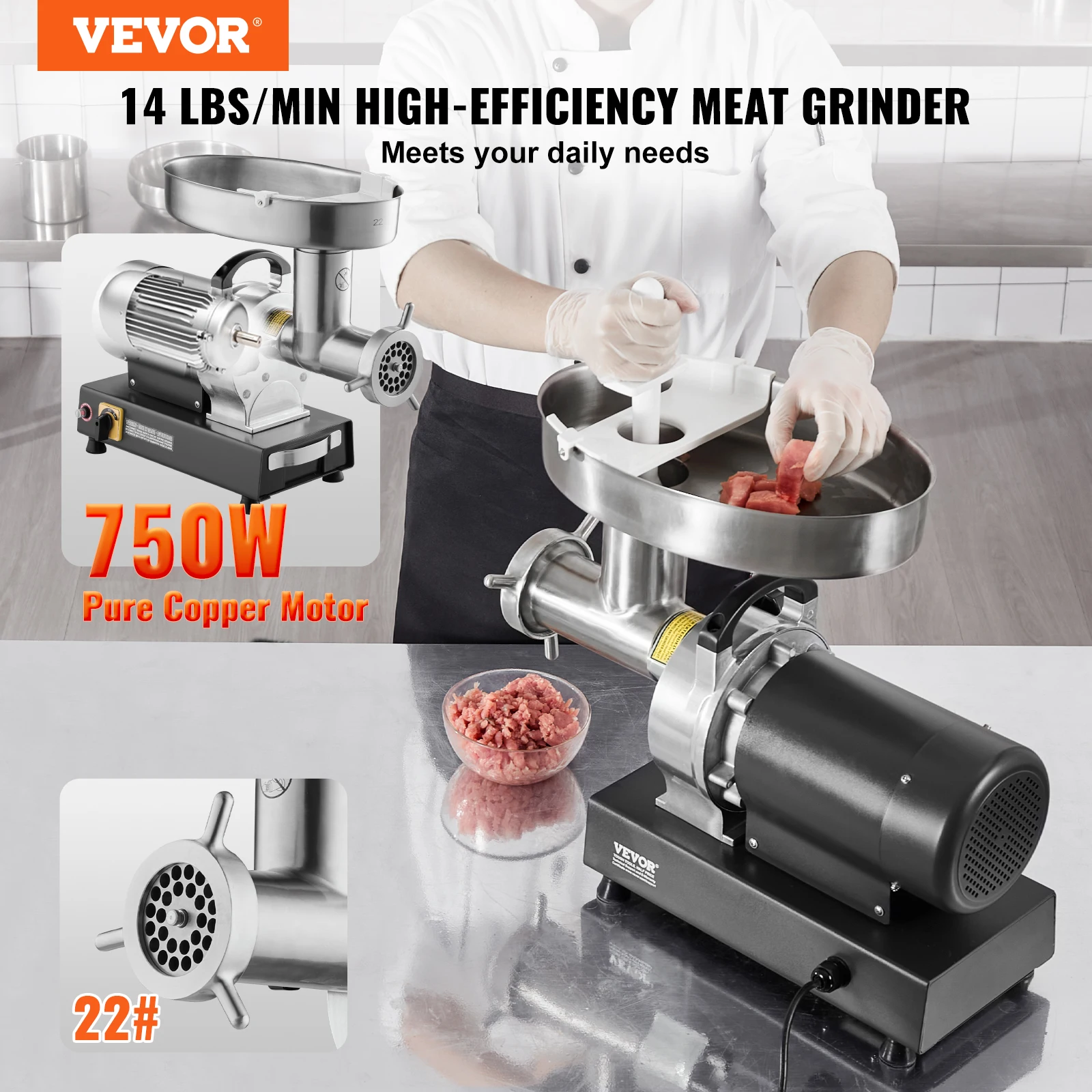 Succebuy Vleesmolen Elektrisch - Commercial Kitchen Store recensie en prijs
