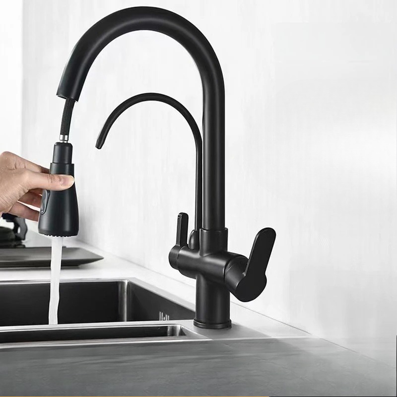 Commerciële keukenkraan met du - Commercial Kitchen Faucets recensie en prijs