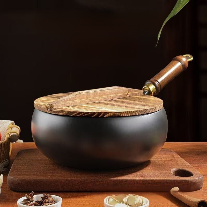 Kookplaat-veilige gietijzeren  - Soup Kettle Warmer recensie en prijs