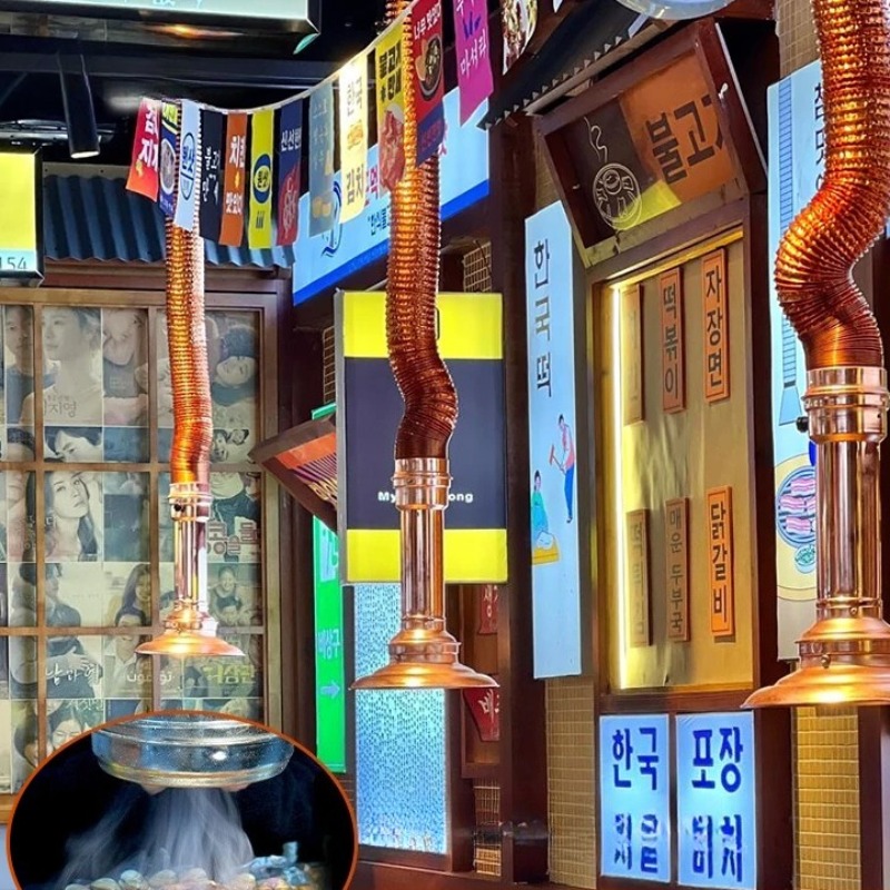‌ Koreaanse BBQ-uitlaatpijp -  - Commercial Kitchen Ventilation System recensie en prijs