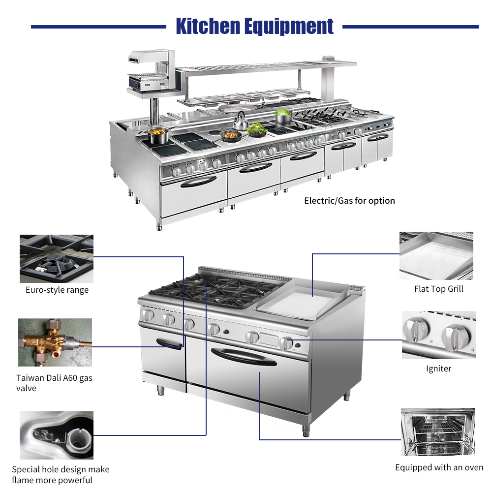 Premium hotelrestaurant keuken - Commercial Kitchen And recensie en prijs
