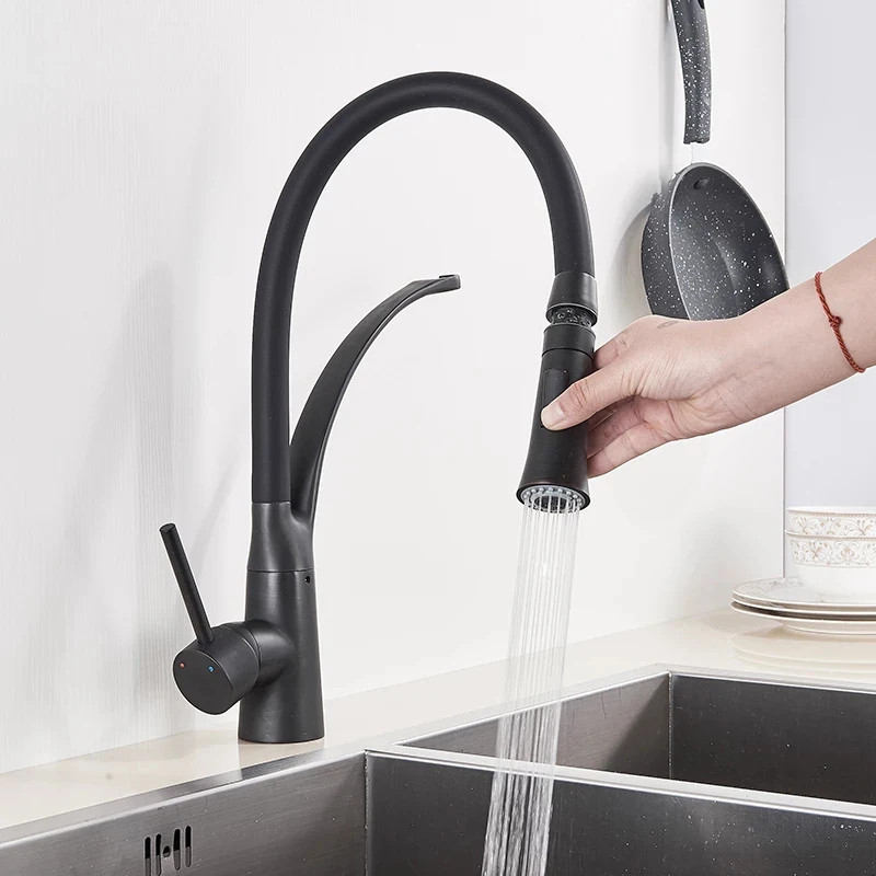 Aanrechtkraan Uittrekbare draa - Commercial Kitchen Faucets recensie en prijs