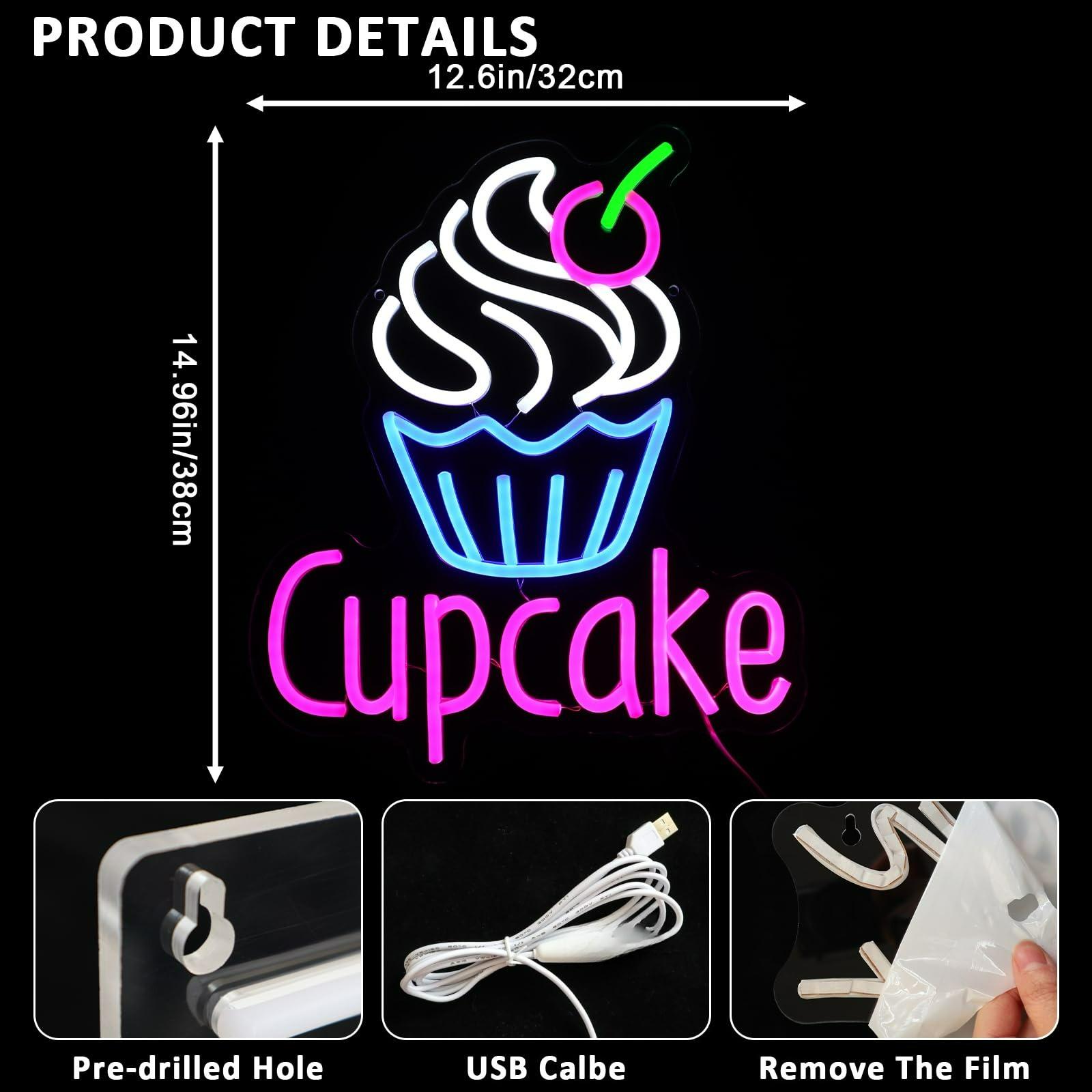 Cupcake Neon Sign voor Wall De - Commercial Kitchen Store recensie en prijs