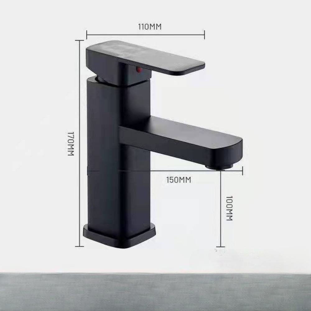Zwarte badkamerkranen, warm- e - Commercial Kitchen Faucets recensie en prijs
