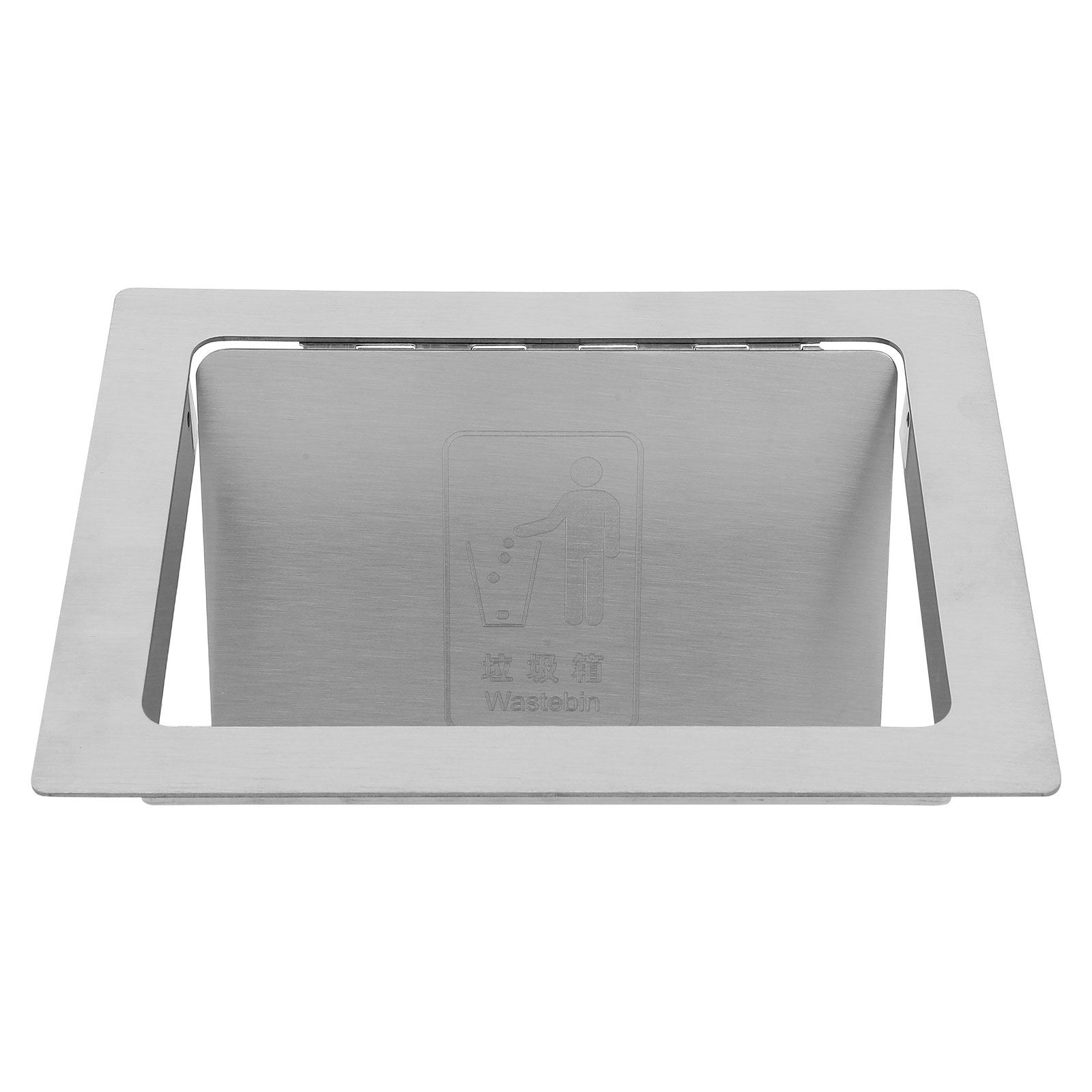 Inbouw afvalbakdeksel van roes - Commercial Kitchen Garbage Can recensie en prijs