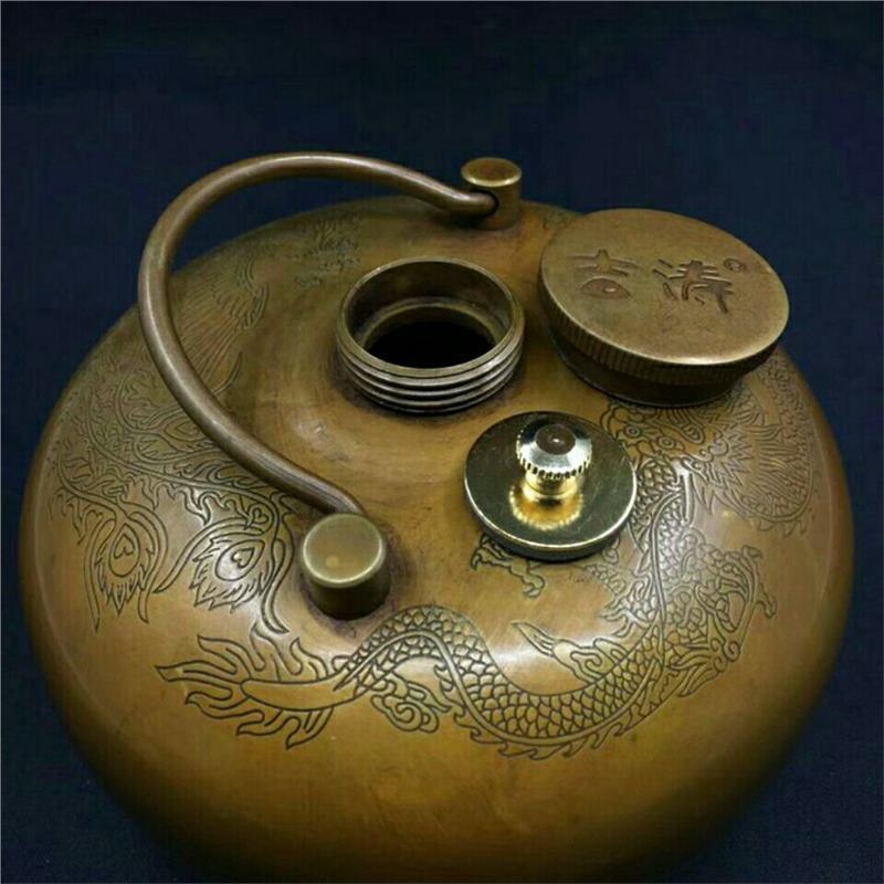 Dragon and Phoenix Brass Handw - Soup Kettle Warmer recensie en prijs