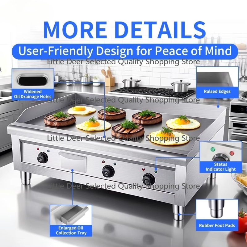 16 mm commerciële restaurantke - Commercial Kitchen Grill recensie en prijs