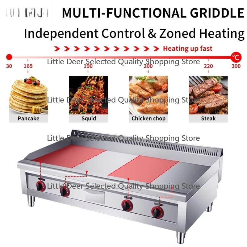 16 mm commerciële restaurantke - Commercial Kitchen Grill recensie en prijs