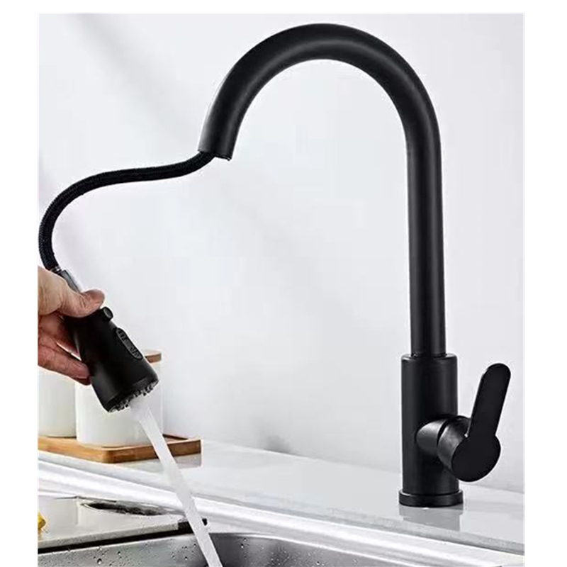 Zwarte keukenkraan uittrekbaar - Commercial Kitchen Faucets recensie en prijs