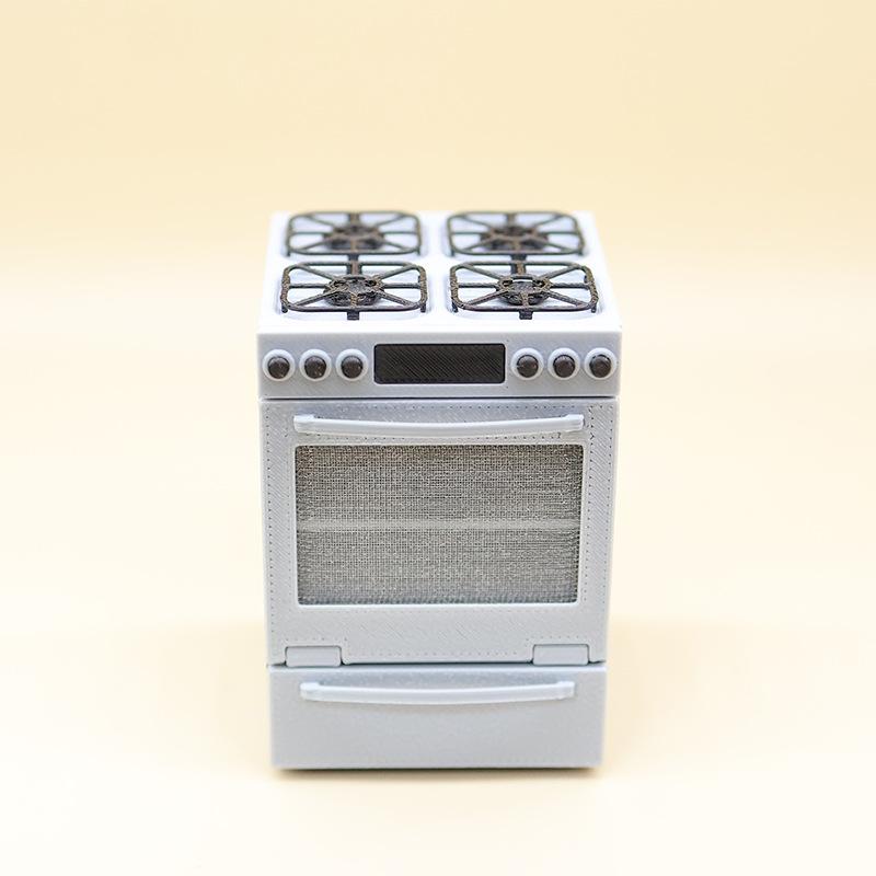 1/12 Miniatuur Gasfornuis Met  - Commercial Kitchen Burner recensie en prijs