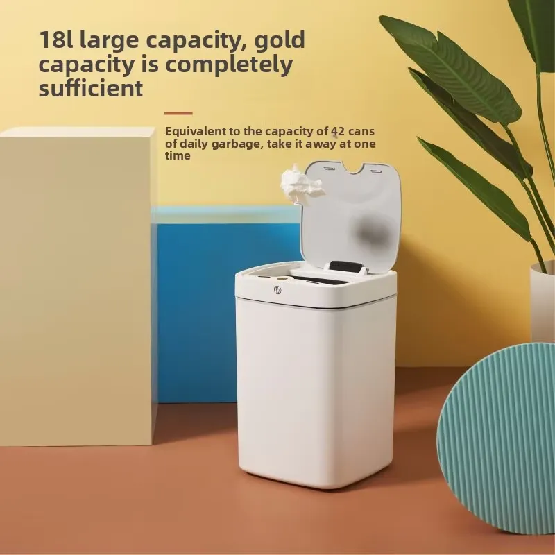 Vierkante slimme plastic prull - Commercial Kitchen Garbage Can recensie en prijs