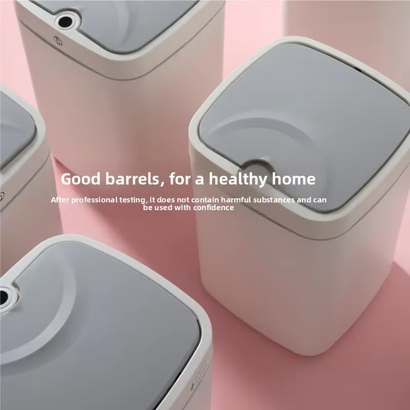 Vierkante slimme plastic prull - Commercial Kitchen Garbage Can recensie en prijs