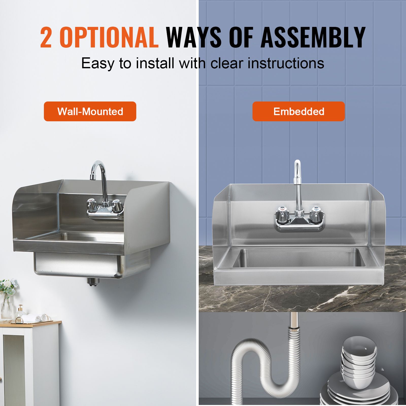 Commerciële handwasbak met kra - Commercial Kitchen Faucets recensie en prijs