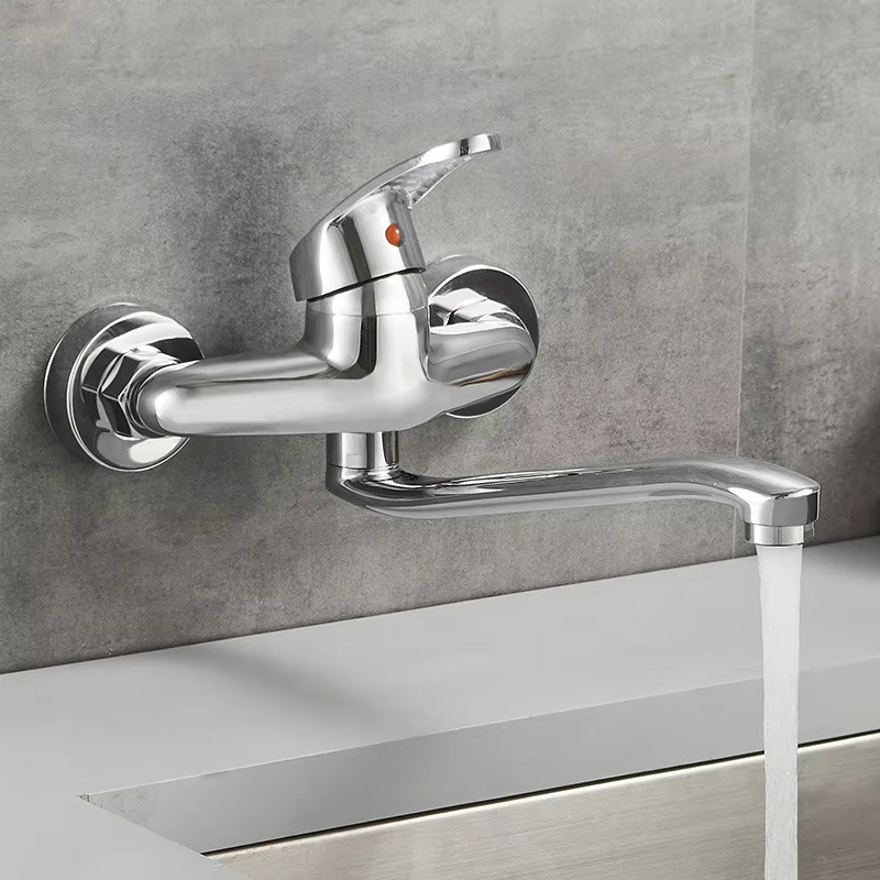 Dubbele gatenkraan Keukenkrane - Commercial Kitchen Faucets recensie en prijs
