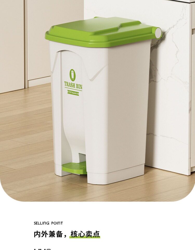 Grote buitenafvalbak met trapd - Commercial Kitchen Garbage Can recensie en prijs