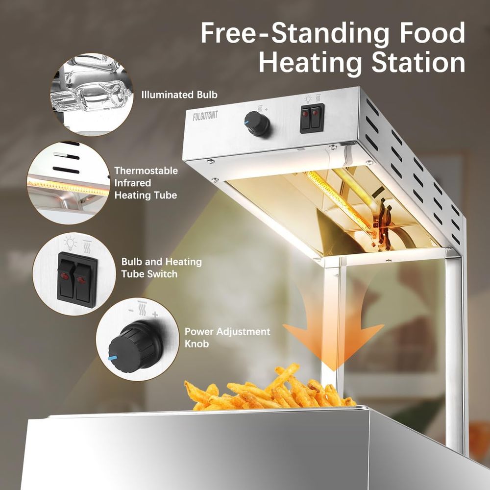 Frietenverwarmer, commerciële  - Commercial Kitchen And recensie en prijs