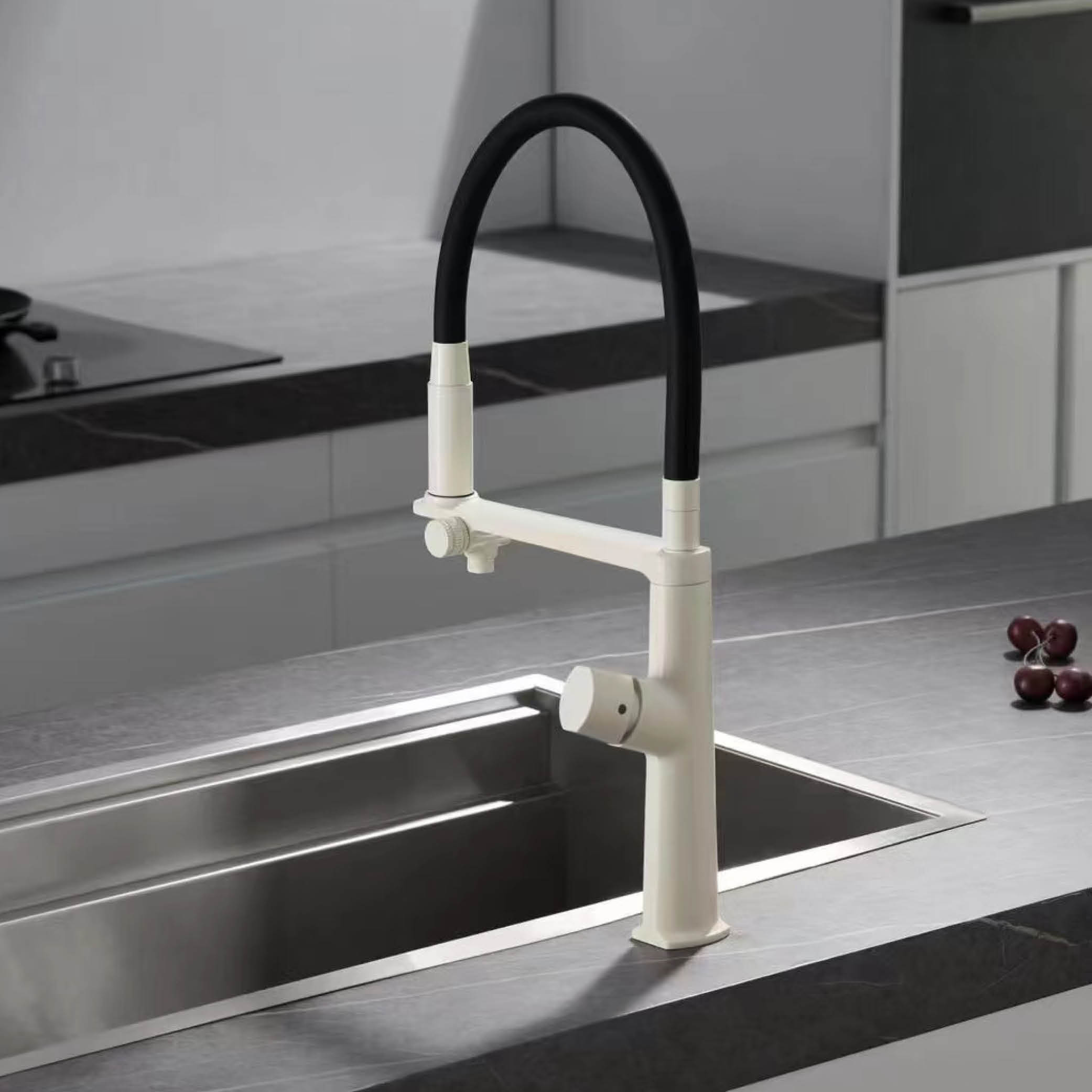 Luxe gunmetal grijze messing k - Commercial Kitchen Faucets recensie en prijs