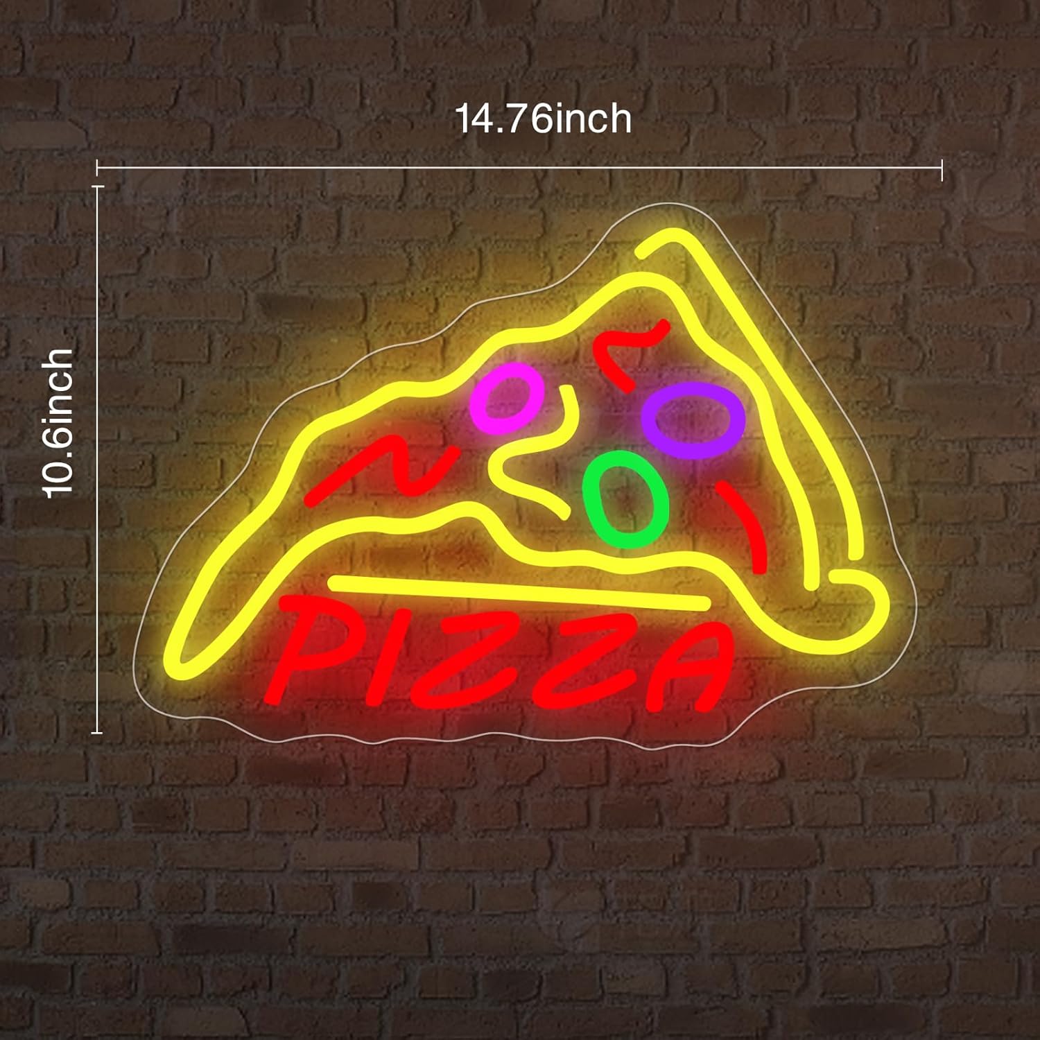 Pizza Neon Sign Bussiness Art  - Commercial Kitchen Store recensie en prijs