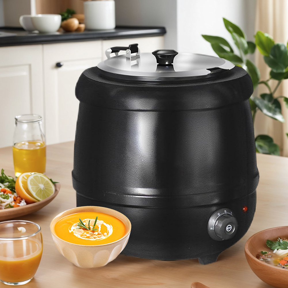 10L soepketel met scharnierend - Soup Kettle Warmer recensie en prijs