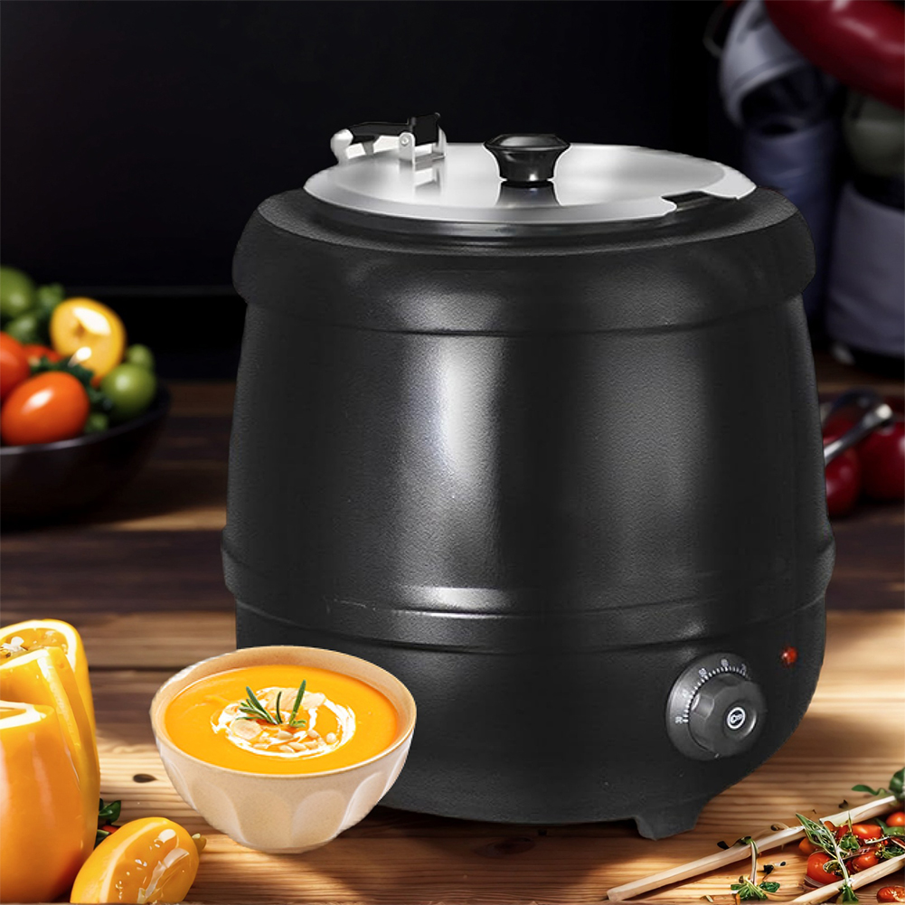 10L soepketel met scharnierend - Soup Kettle Warmer recensie en prijs