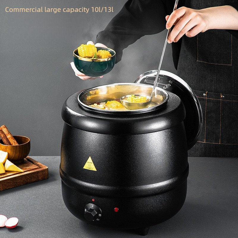 Elektrische soepwarmer 10L Com - Soup Kettle Warmer recensie en prijs