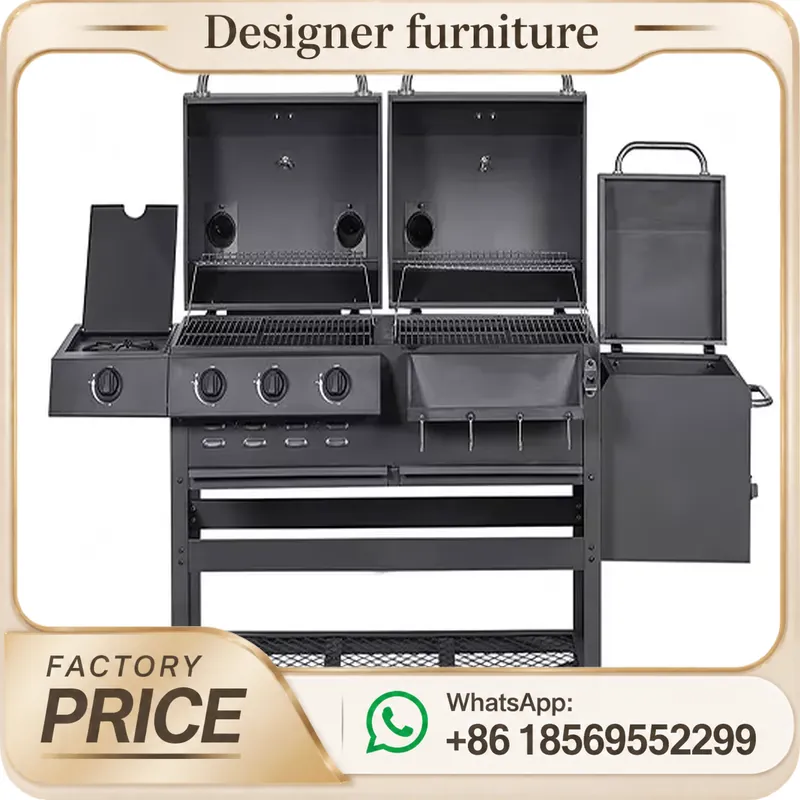 Houtskool Gas BBQ Grill Rooklo - Commercial Kitchen Grill recensie en prijs