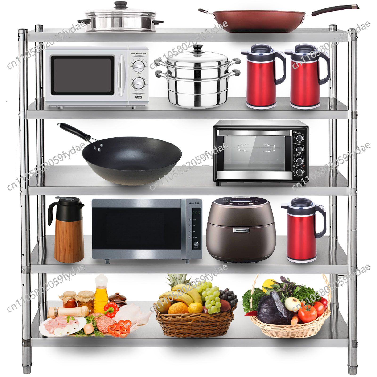 4-laags roestvrijstalen commer - Commercial Kitchen Store recensie en prijs